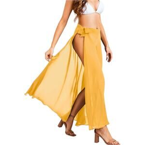 NWT Women's Swimsuit Cover Up Sarong Bikini Swimwear Beach Cover-Ups Wrap Skirt